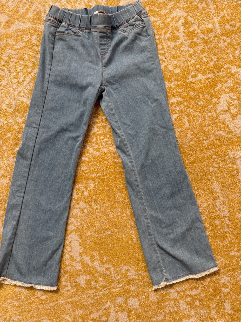 Eileen Fisher Light Blue Wide-Leg Jeans